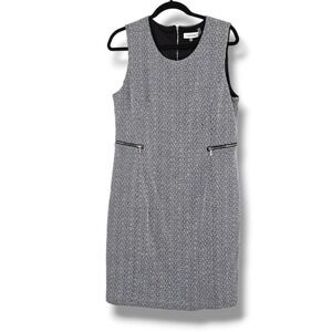 Calvin Klein Monochrome Textured Mini Dress